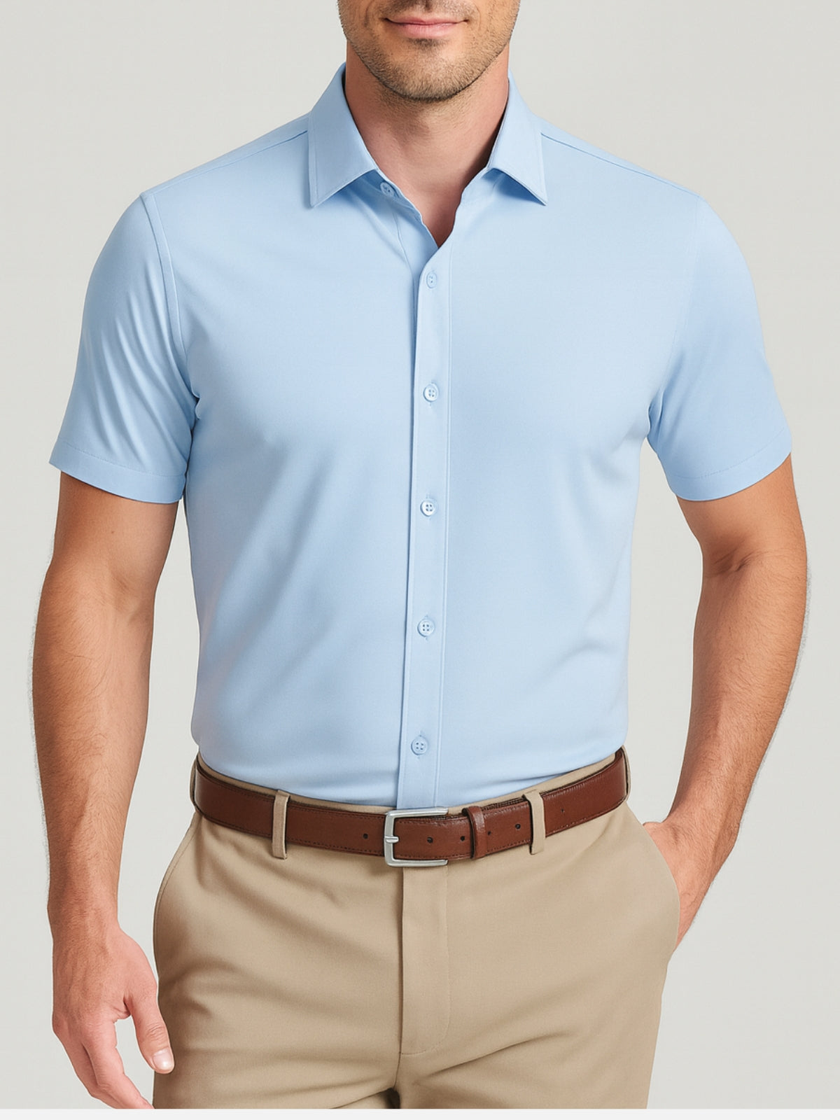 Camisa Executive Flex | Elegancia Sin Arrugas