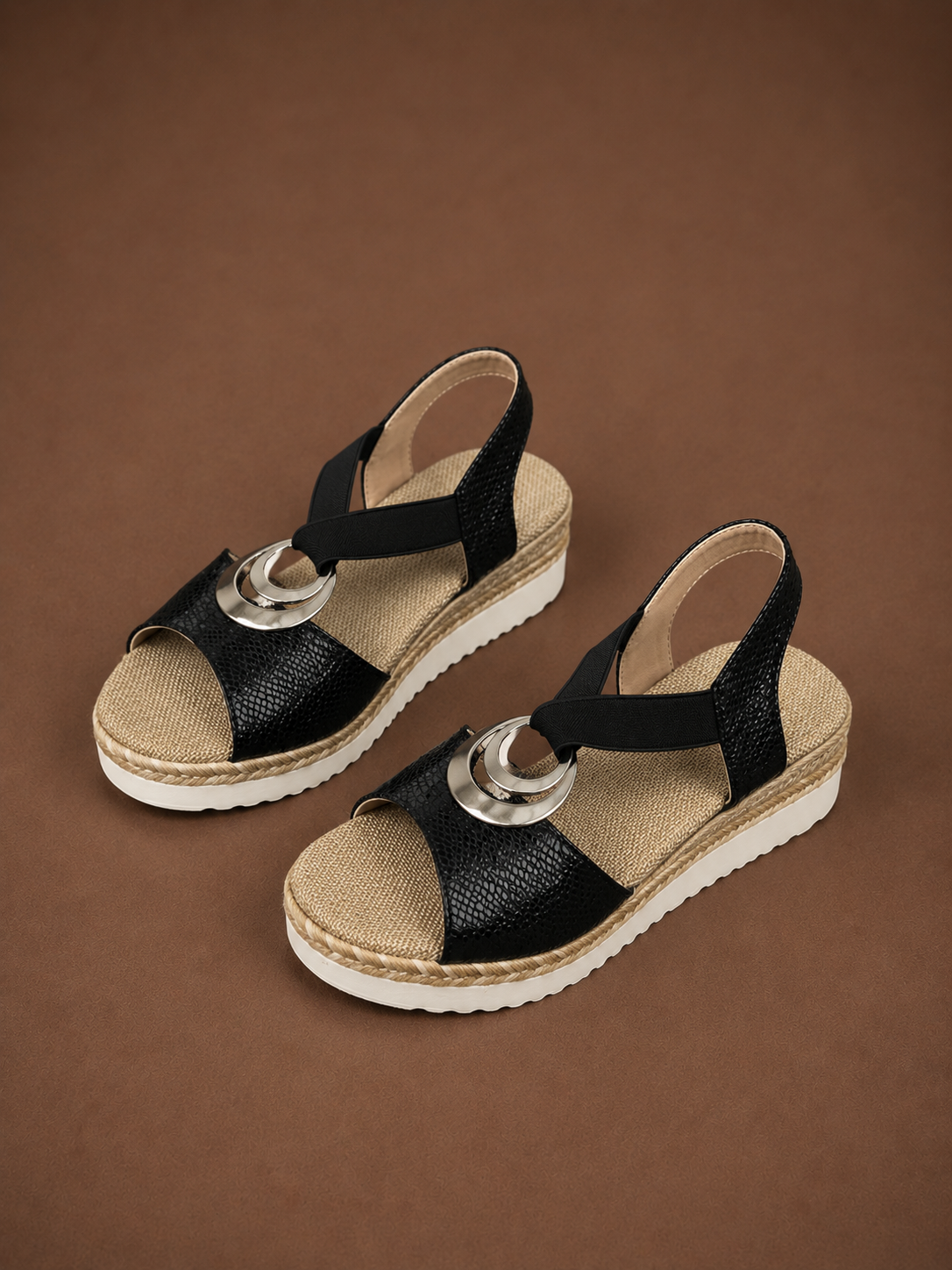 Arianna | Sandalias cómodas y ergonómicas con tacón compuesto