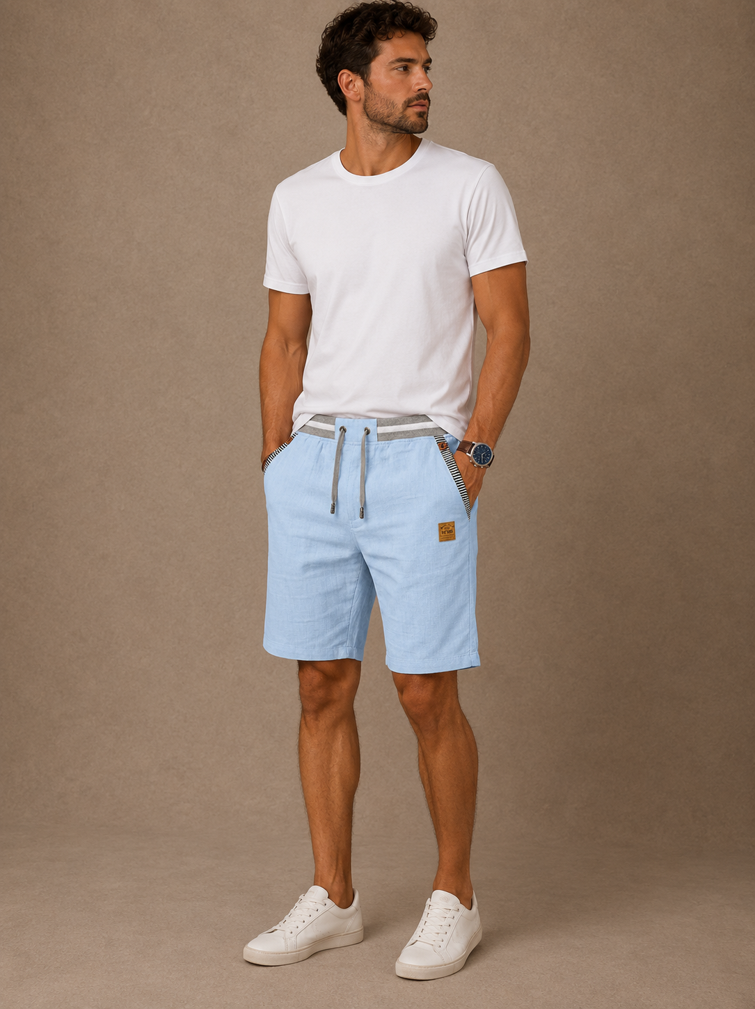 Shorts Fresh Linen para Hombre | Ligeros, Frescos y Elegantes.