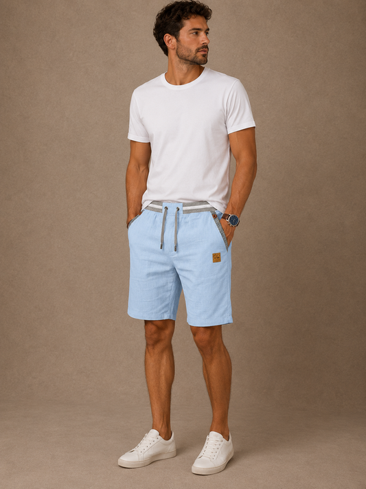 Shorts Fresh Linen para Hombre | Ligeros, Frescos y Elegantes.