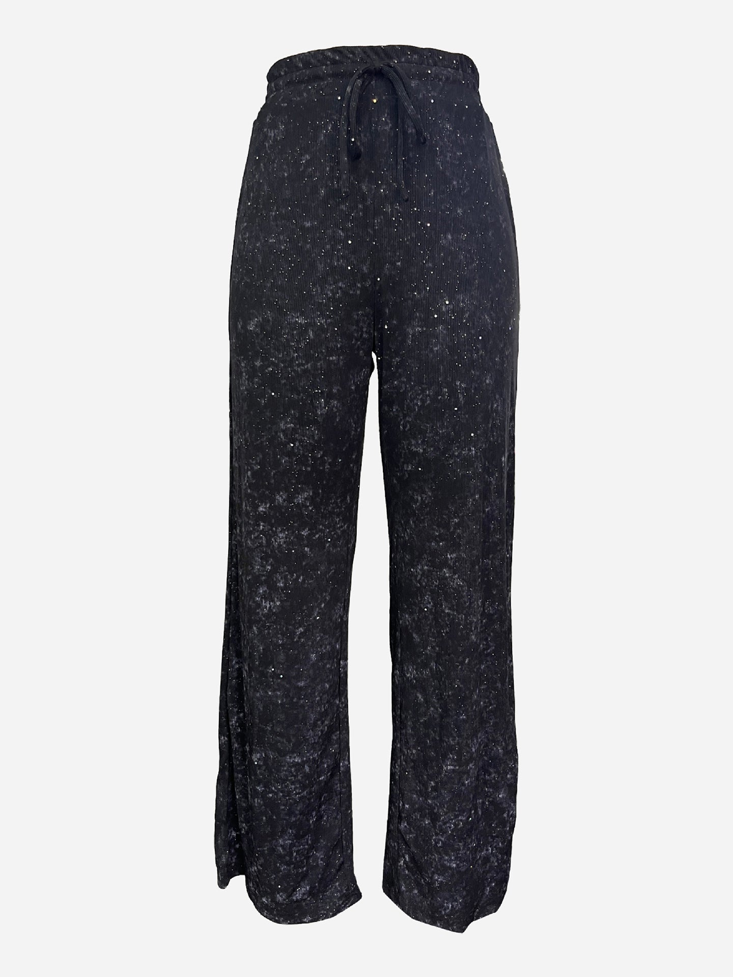 Pantalón Palazzo de Lentejuelas Luxury Fit