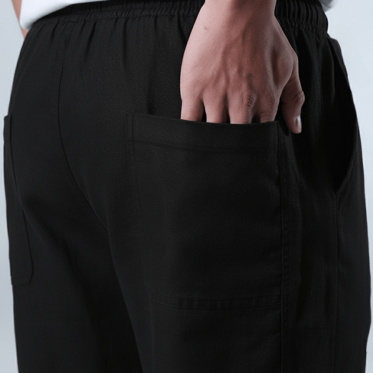 Tsuki - Pantalones japoneses cómodos de lino